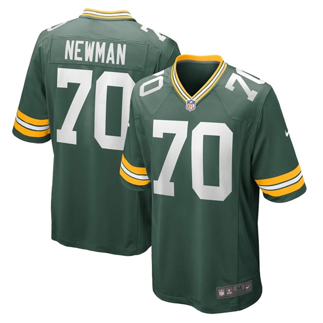 mens nike royce newman green green bay packers game jersey